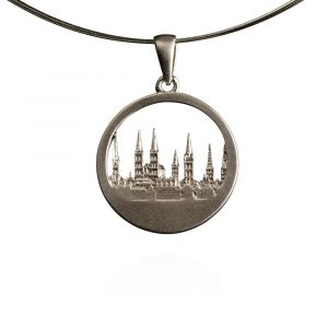 Das kleine KRA | 7 Türme Anhänger Silber