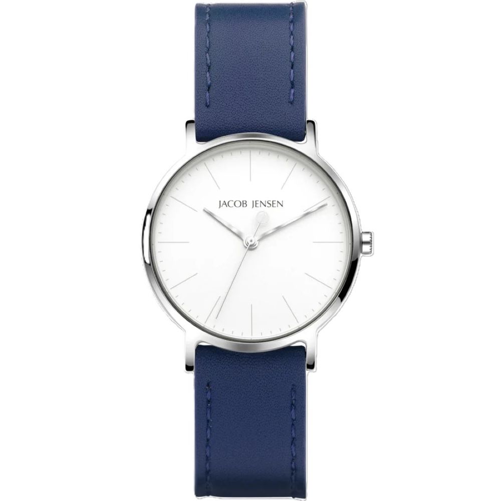 Jacob Jensen Titan Damenuhr 173 mit veganem Band