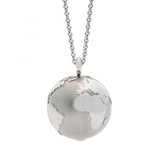 Schmuckwerk WELTKUGEL Edelstahl 19 mm