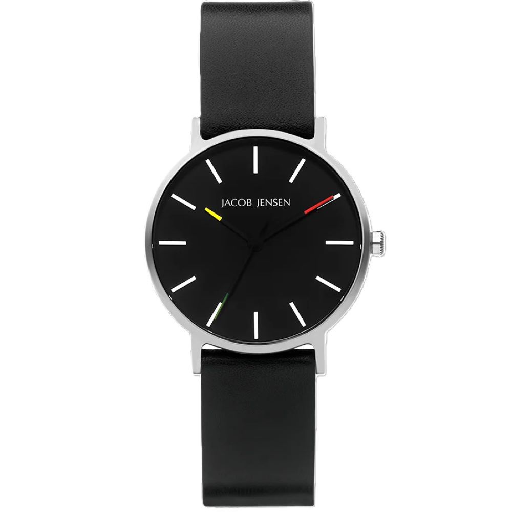 Jacob Jensen Titan Damenuhr 172 mit veganem Band