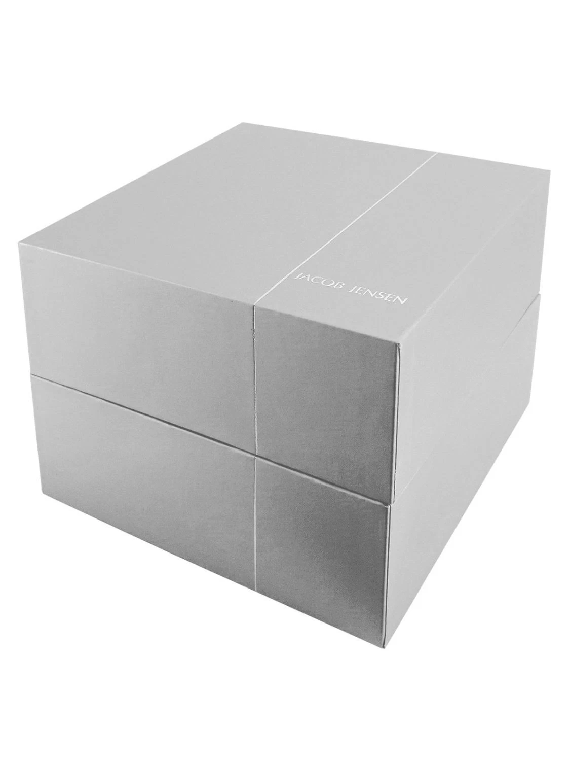 Jacob Jensen Titan Damenuhr 176, goldplattiert mit veganem Band – Bild 2